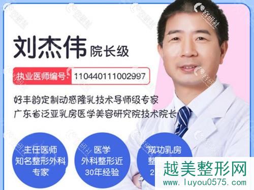 医生测评丨广州曙光刘杰伟：傲诺拉假体隆胸的技术派医生