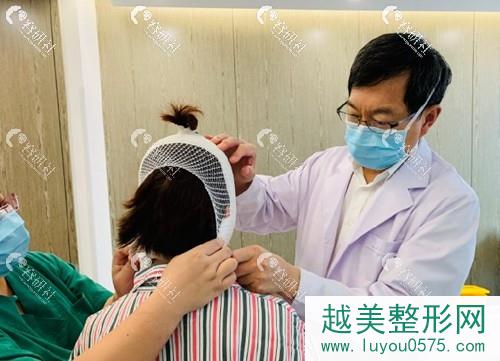 北京联合丽格第二医疗美容医院王志军术后检查中