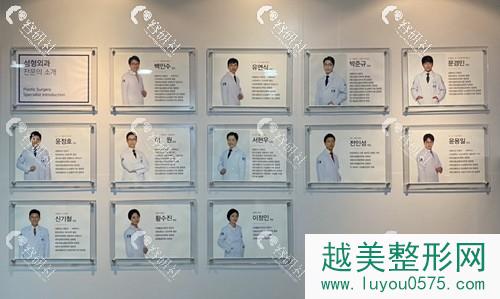 韩国珠儿丽整形外科医院在不同的领域的院长展示图