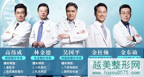 南京医科大学友谊整形外科医院医生团队