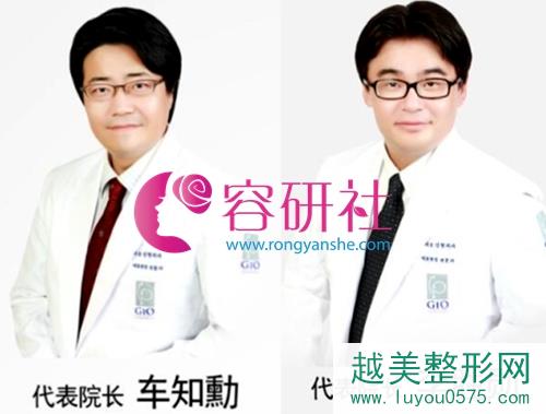 韩国gio整形外科医院代表院长李胜勋、车知勳